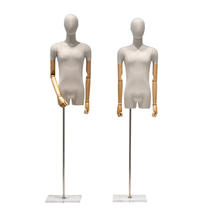 Maniquí <span class=keywords><strong>de</strong></span> lino <span class=keywords><strong>de</strong></span> alta calidad para hombre, busto <span class=keywords><strong>de</strong></span> madera, tienda <span class=keywords><strong>de</strong></span> <span class=keywords><strong>ropa</strong></span>, exhibición <span class=keywords><strong>de</strong></span> cuerpo - Product Image 2