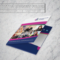 Carpetas de Archivo Personalizadas con Logotipo de Yuanmingyinshua, Fábrica BX China, Carpetas de Presentación de Documentos de Papel A4/A5