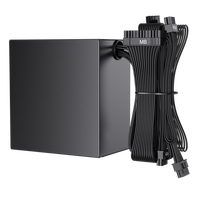Fuente de Alimentación para Computadora de Juegos LOVINGCOOL ATX, 500w/550w/600w/650w/700w/750w/800w/850w, Fuente de Alimentación ATX Personalizada con Ventilador de Refrigeración Negro
