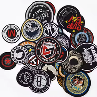 Écussons thermocollants en gros, badges LOGO, écussons tissés personnalisés, écussons à coudre, écussons thermocollants pour vêtements, écussons thermocollants personnalisés