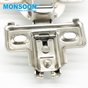 Kitchen Accessories 35mm Two-Way Adjustable 2 Holes Furniture Iron Short Arm Cabinet <b>Hinges</b> <b>for</b> Hospital & Exterior Use - Product Image 5
