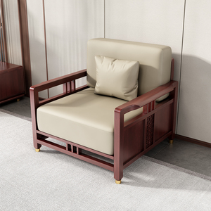 Ensemble de canapés de bureau de style européen moderne et luxueux, mobilier commercial pour petit bureau, revêtement en cuir de luxe pour salon - Product Image 5
