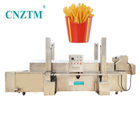 Nouvelle machine à frire automatique à grande capacité en acier inoxydable, certifiée CE, industrielle, électrique, à production élevée et à fonctionnement continu