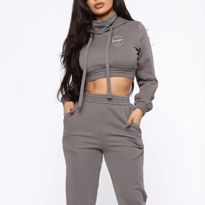 Logo personalizzato di alta qualità autunno nuovo Design in bianco in pile di cotone lavorato alla moda felpa con cappuccio mascherato con spago da donna - Product Image 6