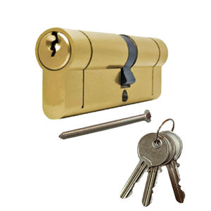 E10, брендовый Европейский латунный противооскользящий двухцилиндровый замок - Product Image 1