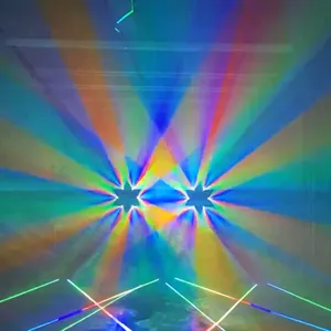 Club Sky Laserlicht Licht Laserprojektionslichter 6 W Ilda Dmx mit Hardware gesteuert