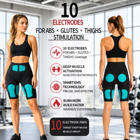 Shorts d'entraînement EMS intelligents avec technologie sans eau pour des séances d'entraînement rapides
