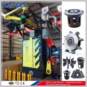 Q376 Double Cintre Crochets Type Spinner Shot <span class=keywords><strong>Blaster</strong></span> Certifié CE Grenaillage Filature Machines Prix Disponible - Product Image 4