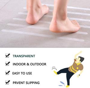 Cinta antideslizante <span class=keywords><strong>PEVA</strong></span> transparente de seguridad personalizada para baño escaleras bañera cinta - Product Image 2