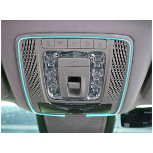 Couverture de garniture de panneau de haut-parleur audio de toit avant de voiture pour mercedes benz éclairage ambiant voiture GLE GLS GLB <span class=keywords><strong>CLA</strong></span> - Product Image 5