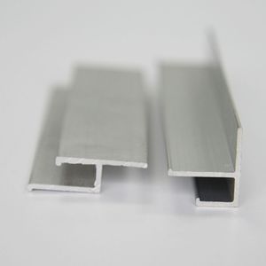 1.25m 2.5m de long par pièce de profil de plafond en aluminium H sans bande de décoration pour film de plafond extensible en <span class=keywords><strong>PVC</strong></span> - Product Image 3