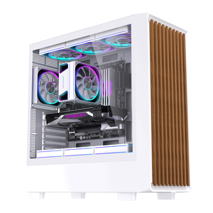 Lovinglcool phong cách mới chơi game PC trường hợp dọc SPCC kim loại ATX tháp với nguồn cung cấp điện biểu tượng tùy chỉnh nhà máy chi phí giá - Product Image 1