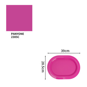 Creative Small Oval PP Tray Modern Sustainable Injection <strong>Storage</strong> Boxes Freshness Preservation for Candy Melon <strong>Seeds</strong> Food <strong>Storage</strong> - Product Image 5