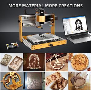 Lunyee 3018 Pro Max Vàng tất cả các kim loại <span class=keywords><strong>CNC</strong></span> <span class=keywords><strong>Router</strong></span> khắc hệ thống - Product Image 3