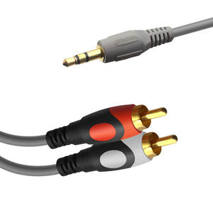 Cable divisor de Audio estéreo de alta calidad para auriculares Edifer Home Theater DVD, 3,5mm, macho a 2 RCA - Product Image 4