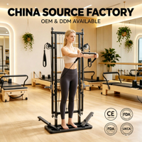 Nouvelle Machine de Pilates Reformer 2026 pour l'entraînement de la force musculaire, avec Tour Spirale en Aluminium Réglable, pour la maison, la salle de sport et le studio de yoga