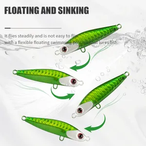 Esca Jig in metallo da lancio per fushazer 10g 14g 17g 22g esca da pesca per <span class=keywords><strong>esche</strong></span> da pesca per Bass - Product Image 5