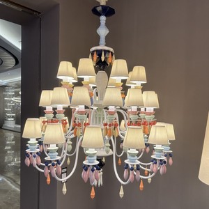 <span class=keywords><strong>Lampadario</strong></span> di Cristallo Rosa in Stile Americano per Camera da Letto Principessa Bambina - Product Image 2