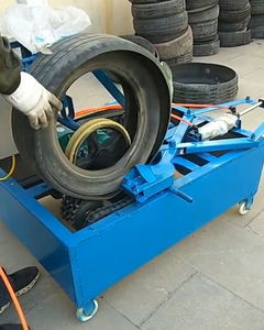 Higher Efficiency Automatic Car <strong>Tire</strong> Double Sidewall <strong>Cutting</strong> <strong>Machine</strong>