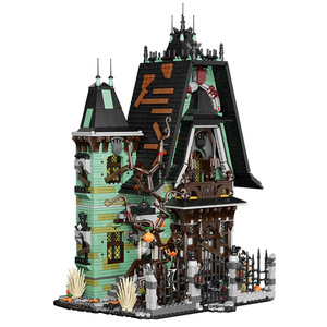 Xbert 66223, Juego de Bloques de Construcción de <span class=keywords><strong>Casa</strong></span> Encantada Gótica, 2233 Piezas, Modelo MOC, Juguete Técnico de Plástico, Regalo Moderno para Festividades - Product Image 1