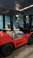 HANGCHA A30 Forklift listrik bekas 3ton 3,5 ton dengan sisi harga rendah Kondisi Bagus Shanghai untuk dijual