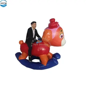 Cachorro inflável personalizado de ar, animal gigante para crianças e adultos, cão inflável de propaganda para venda