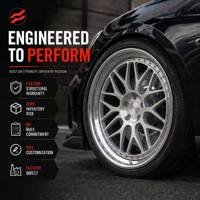 Rines de Aleación Forjados de Lujo Personalizados de Aluminio 6061-T6 de Alta Capacidad de Carga, Estilo Rally Profundo, para Model Y, GR86, Golf R, Focus RS