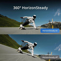 Caméra sportive étanche Osmo Action 4 Standard Combo 4K/120fps avec capteur 1/1.3 pouces, vision nocturne, D-Log M 10 bits, 160 min d'autonomie