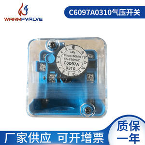 Interruptor de Presión Neumático al por Mayor del Fabricante C6097A0310, Interruptor de Presión de Aire para Compresor de Aire, Quemador y Medios Acuáticos - Product Image 5