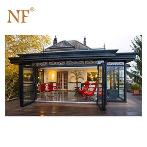 Hợp Kim Nhôm Sunroom Tráng Men Prefab Nhà - Product Image 3