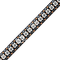 Bande de LED RVB adressable 5V 60 144LED WS2812B Lumière magique de pixel numérique pour la décoration de bureau Bande de LED de couleurs de rêve