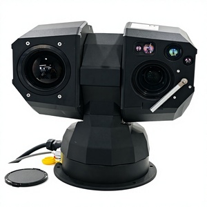 Caméra EO PTZ multispectrale |   Module thermique fixe 100 mm + module visible 46x + laser 500 m |   Vision nocturne étanche |   Stabilisateur gyroscopique - Product Image 1