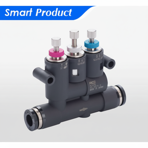 Controlador de flujo de 2 etapas PISCO BJSB10 Eliminador de amortiguador - Product Image 1