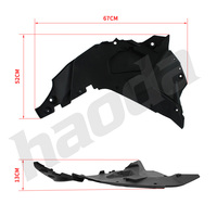 Panneau intérieur avant gauche et droit pour CFMOTO 250SR-FUN, protection de carénage de phare CF Moto 250 SR-FUN, pièces de moto