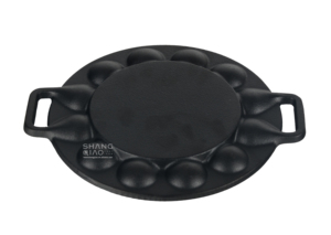 Чугунная форма для выпечки вафель, тараканьи и пофертсей на 19 ячеек - Product Image 6