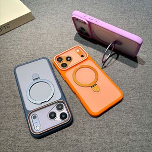 Funda Magnética Antigolpes <span class=keywords><strong>con</strong></span> Soporte, Acabado Mate, para <span class=keywords><strong>iPhone</strong></span> 17 Pro Max 16 15 <span class=keywords><strong>14</strong></span> <span class=keywords><strong>13</strong></span> - Product Image 3