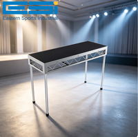 ESI Tuv Meilleure Vente Plateforme Scénique Pliante en Aluminium avec Escalier Modulaire et Plateforme Relevable, Portable et à Connexion Rapide pour Concerts et Expositions