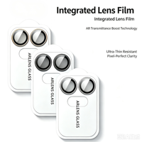 Pour Honor 600 et 600 Pro, film en verre trempé de qualité 9H 2.5D, anti-empreintes digitales, anti-chocs, protection complète de l'objectif de l'appareil photo arrière