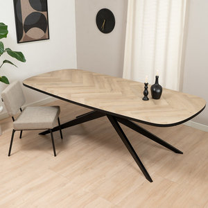<span class=keywords><strong>Tavolo</strong></span> da Pranzo Moderno Nordico con <span class=keywords><strong>Sedie</strong></span>, Set Completo per <span class=keywords><strong>4</strong></span>-6 Persone, <span class=keywords><strong>Tavolo</strong></span> <span class=keywords><strong>e</strong></span> <span class=keywords><strong>Sedie</strong></span> in MDF - Product Image 2