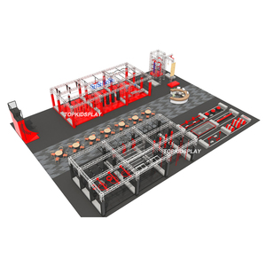 Circuito <span class=keywords><strong>de</strong></span> Obstáculos <span class=keywords><strong>de</strong></span> Buena Calidad para Niños, Gimnasio <span class=keywords><strong>de</strong></span> Escalada, Cintas Colgantes, Circuito Ninja Warrior - Product Image 3