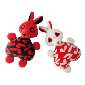 Giocattolo Morbido di Alta Qualità a Forma di Coniglio per Cani, Ecologico, Stile Cartone Animato, 28cm, in Poliestere e Cotone PP, Prezzo di Fabbrica, Prodotto per Animali Domestici - Product Image 1