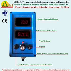 Bộ Chỉnh Lưu Mạ Điện Tần Số Cao Làm Mát Bằng Nước 6000A / 15V 5000A Bộ Cung Cấp Điện Mạ Điện Điều Chỉnh Điện Áp Không Đổi - Product Image 6