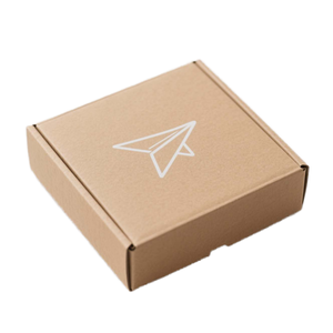 Custom Size Creased Kraft Paper Mailer Boxes Disposable <b>Biodegradable</b> Recycled Corrugated <b>Packaging</b> Box for Shipping Garment - Product Image 1