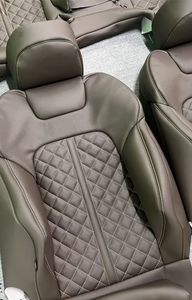 Fundas de Asiento de Coche Originales YLA, Accesorios Interiores para Coche, Fundas de Asiento de Coche Personalizadas de Tela de Terciopelo y Cuero para <span class=keywords><strong>Audi</strong></span> - Product Image 6