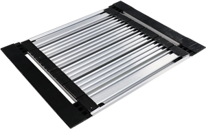 Нескользящая грязеотталкивающая Ловушка с высоким эффектом очистки, привлекательный металлический напольный входной дверной коврик для наружной и внутренней двери, коврики для входной двери - Product Image 5