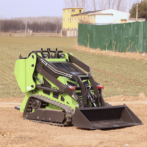 Hydraulic Diesel Mini Crawler Front Loader Skid Steer Loader <b>Track</b> Loader Honda Engine <b>Pump</b> High Efficiency 1 Year 0.2m3 Bucket - Product Image 6
