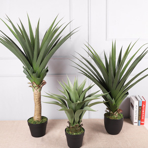 Arbre artificiel Dragon Blood Tree, grande plante d'intérieur en pot, palmier hautement réaliste, verdure pour la décoration du salon, en PVC souple - Product Image 2
