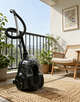 Aspirateur électrique sans fil, léger et portable, avec filtre HEPA, technologie cyclonique, moteur sans balais, sans sac