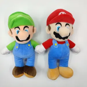 2023 yeni gelen Mario sıcak çevre Mario peluş oyuncak süper Mario Bros RTS dolması hayvan hareketli