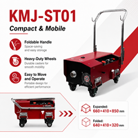 Machine de détartrage de tubes industriels KMJ-ST01, 2400W, équipement électrique de nettoyage de tuyaux neuf pour les tuyaux de chaudière et de condenseur